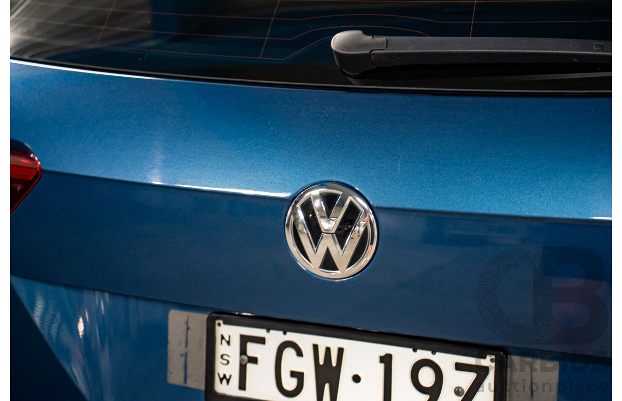 11/2018 Volkswagen Tiguan Allspace 110 TDI Comfortline (AWD) 5NA MY18 4D Wagon Blue Silk Metallic Turbo Diesel 2.0L