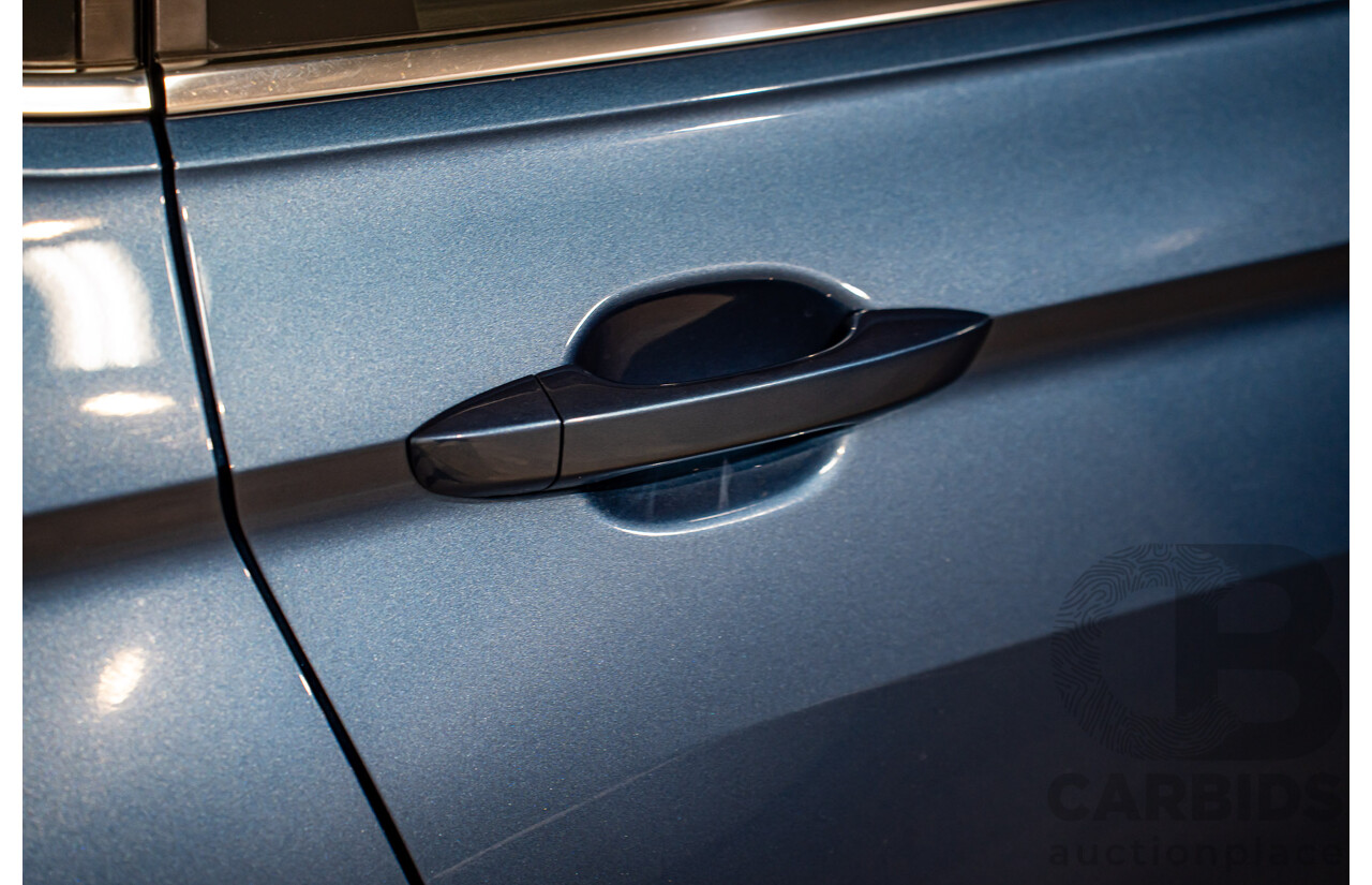 11/2018 Volkswagen Tiguan Allspace 110 TDI Comfortline (AWD) 5NA MY18 4D Wagon Blue Silk Metallic Turbo Diesel 2.0L