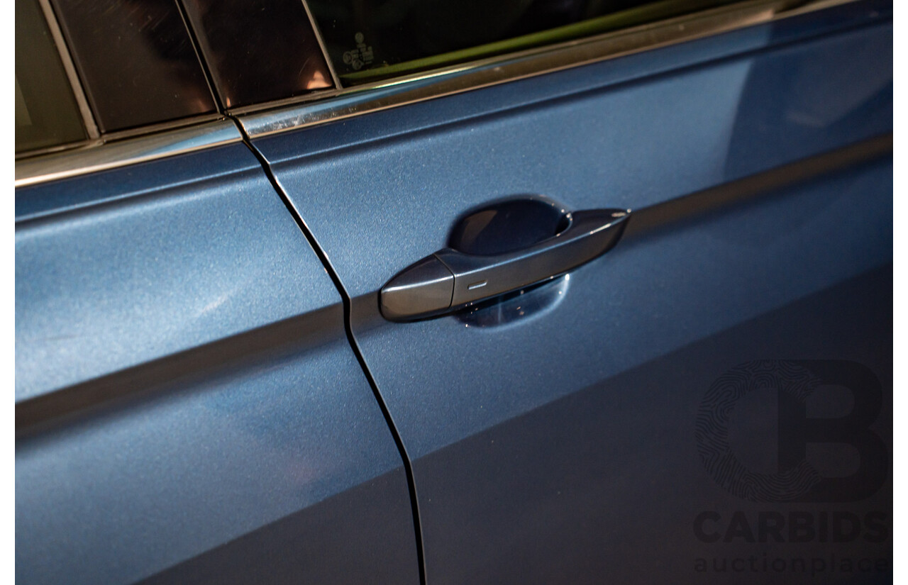 11/2018 Volkswagen Tiguan Allspace 110 TDI Comfortline (AWD) 5NA MY18 4D Wagon Blue Silk Metallic Turbo Diesel 2.0L