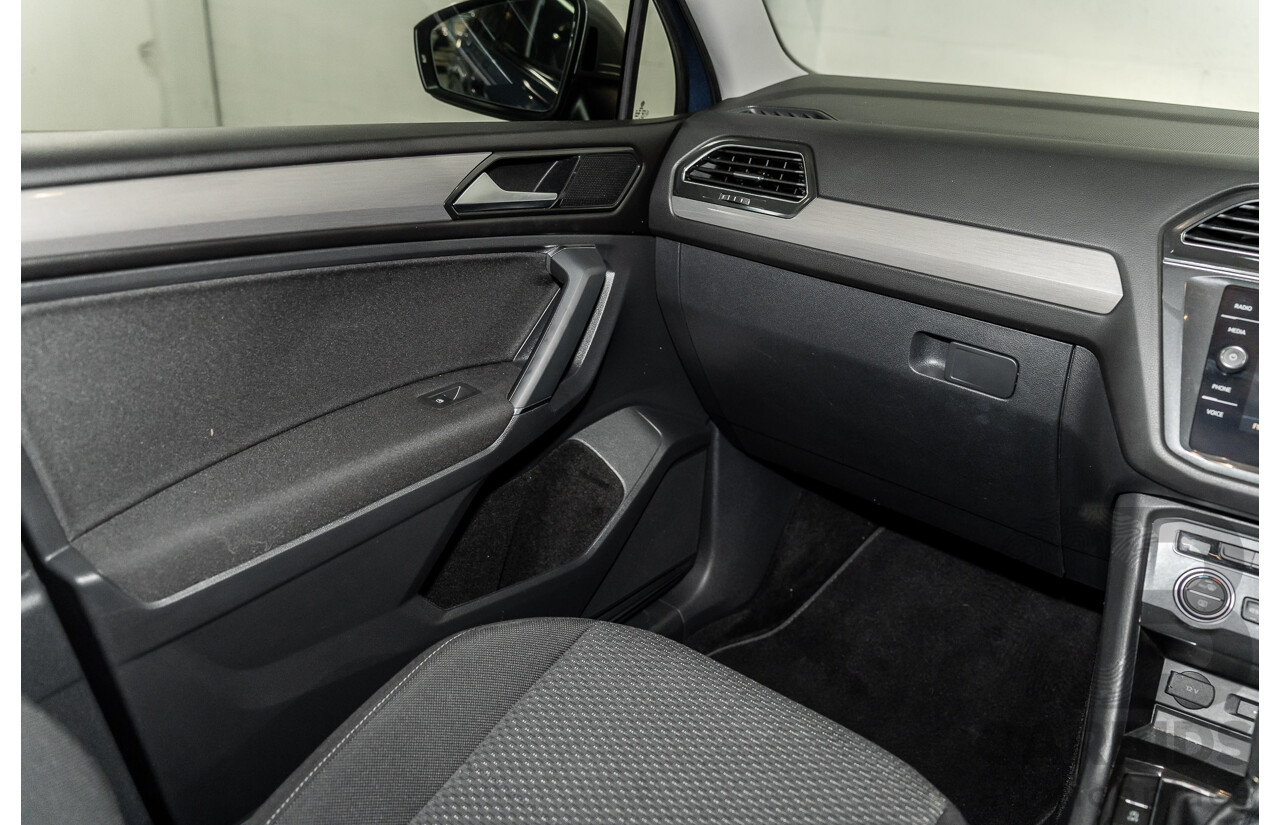 11/2018 Volkswagen Tiguan Allspace 110 TDI Comfortline (AWD) 5NA MY18 4D Wagon Blue Silk Metallic Turbo Diesel 2.0L