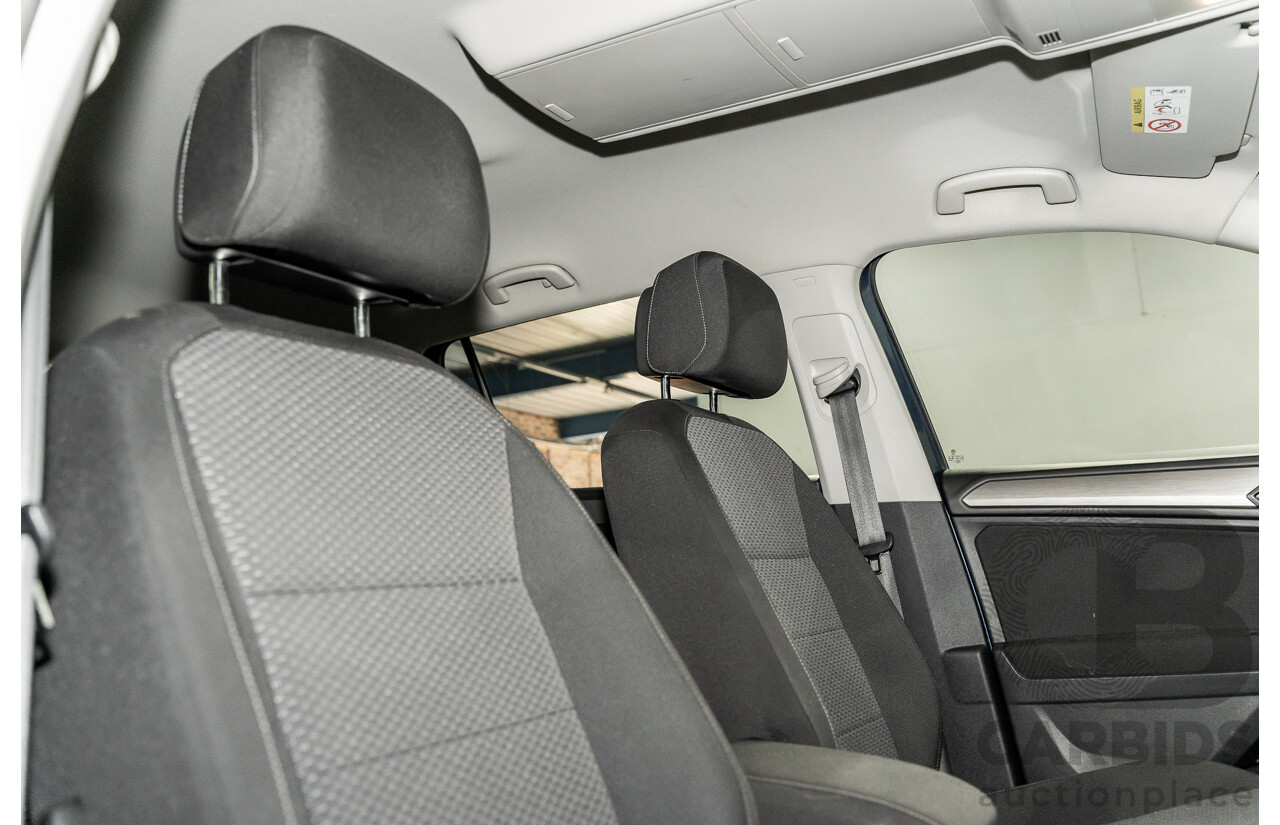 11/2018 Volkswagen Tiguan Allspace 110 TDI Comfortline (AWD) 5NA MY18 4D Wagon Blue Silk Metallic Turbo Diesel 2.0L