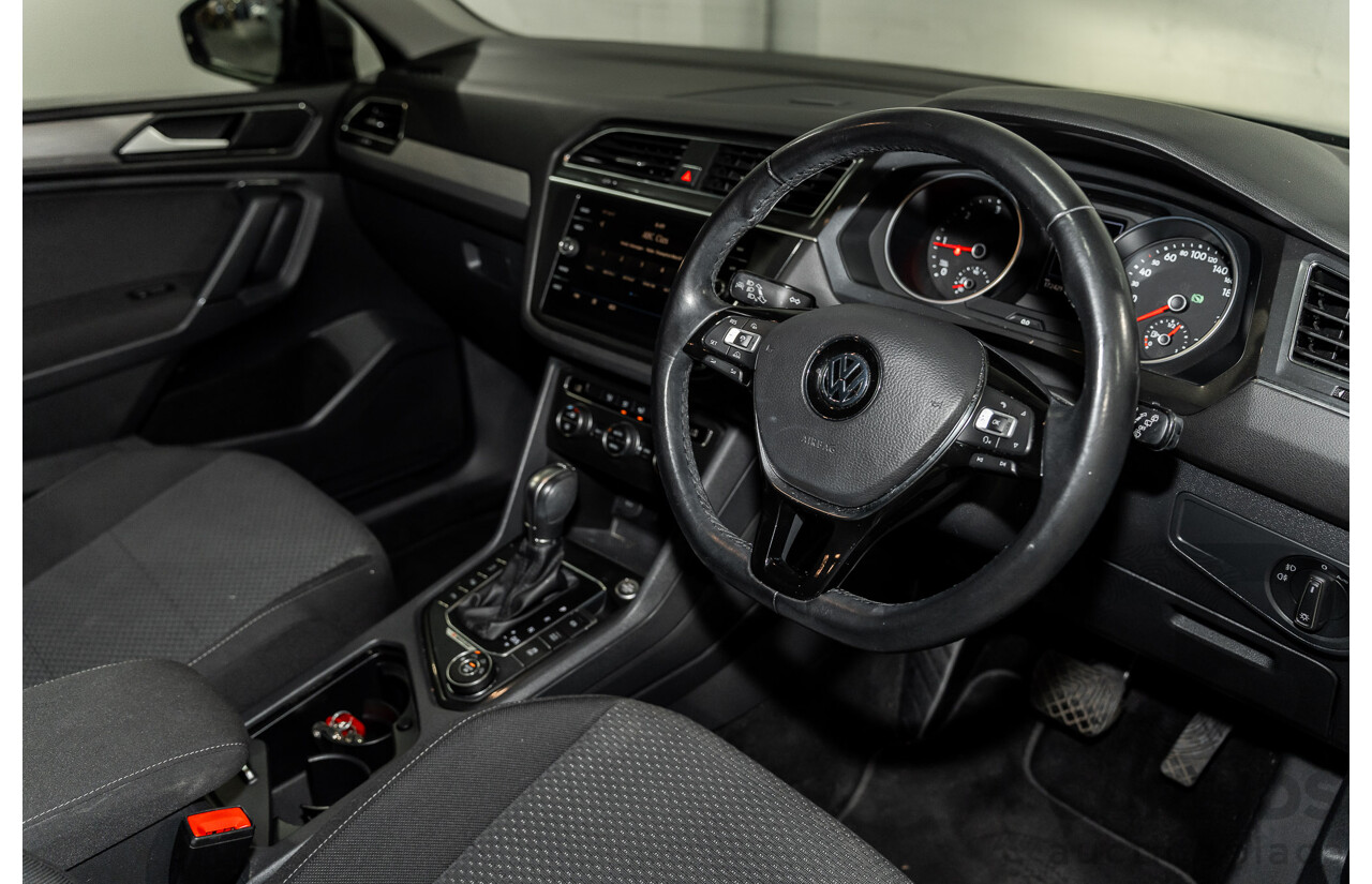 11/2018 Volkswagen Tiguan Allspace 110 TDI Comfortline (AWD) 5NA MY18 4D Wagon Blue Silk Metallic Turbo Diesel 2.0L