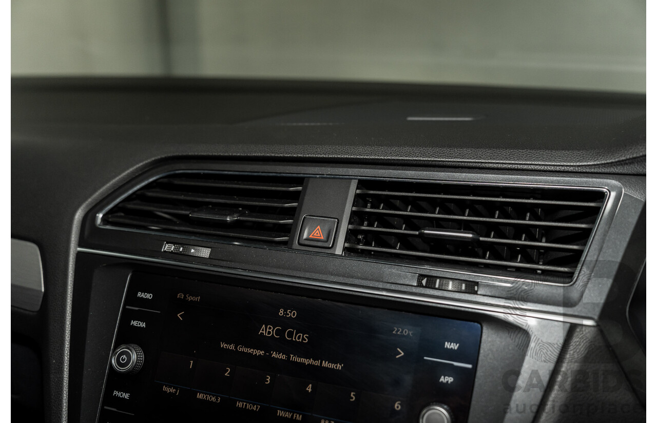 11/2018 Volkswagen Tiguan Allspace 110 TDI Comfortline (AWD) 5NA MY18 4D Wagon Blue Silk Metallic Turbo Diesel 2.0L