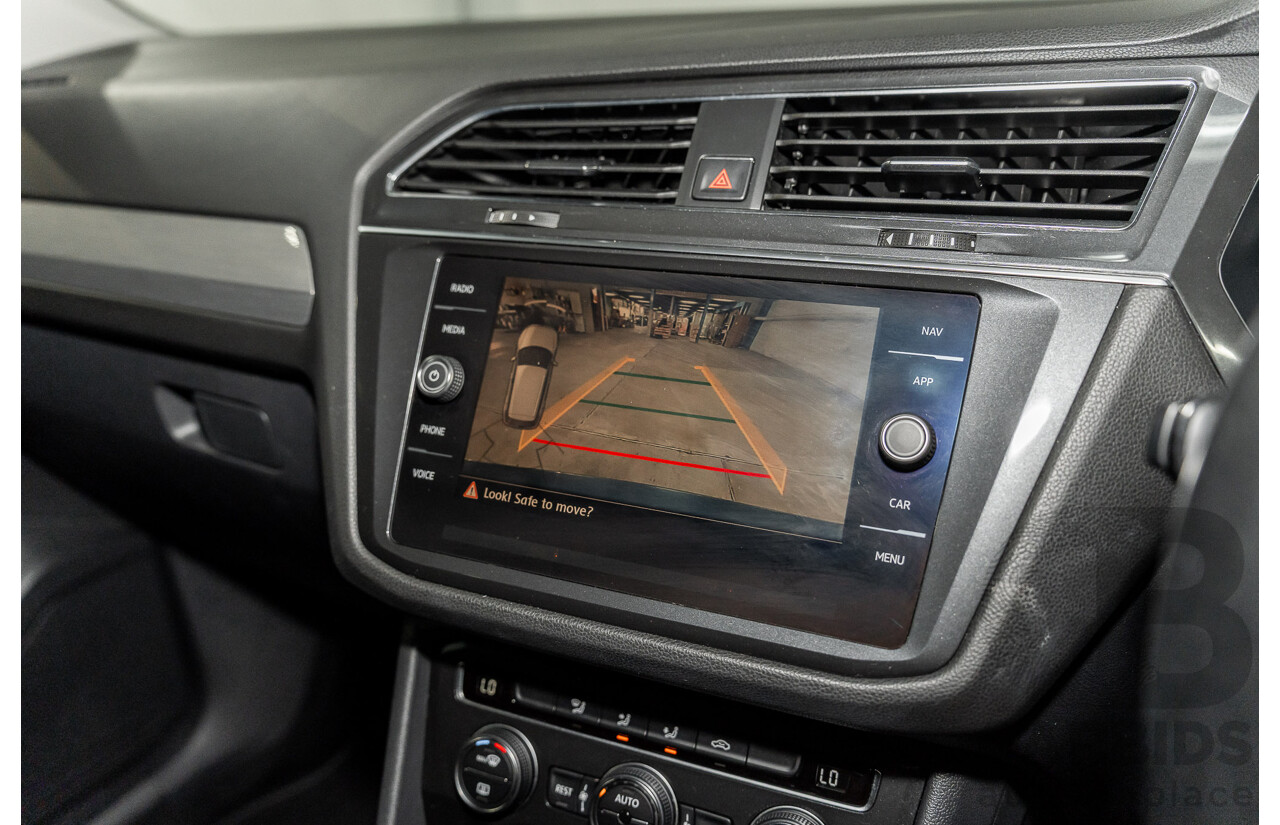 11/2018 Volkswagen Tiguan Allspace 110 TDI Comfortline (AWD) 5NA MY18 4D Wagon Blue Silk Metallic Turbo Diesel 2.0L