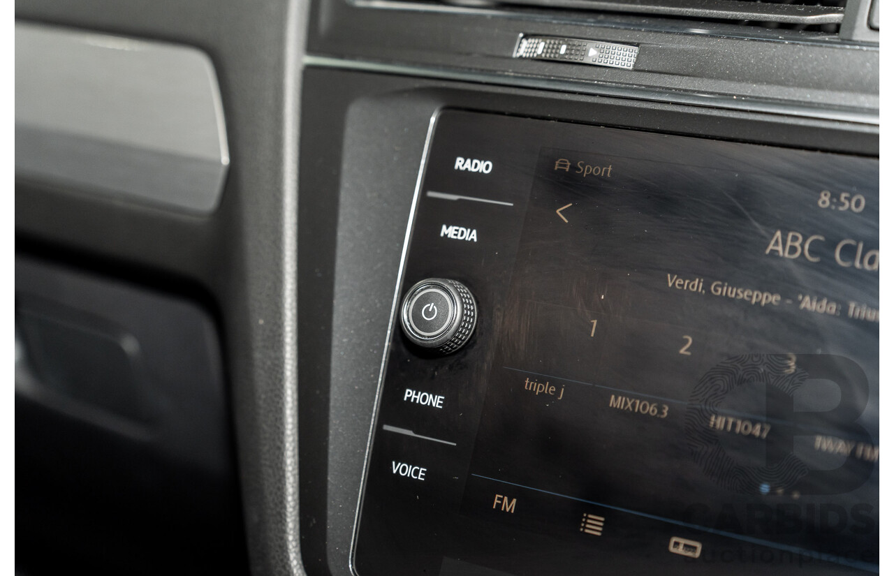 11/2018 Volkswagen Tiguan Allspace 110 TDI Comfortline (AWD) 5NA MY18 4D Wagon Blue Silk Metallic Turbo Diesel 2.0L