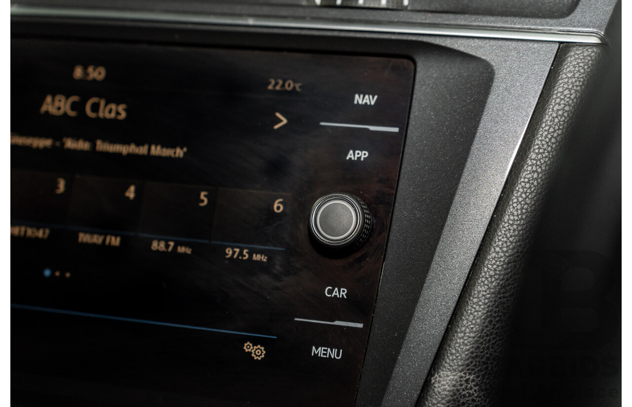 11/2018 Volkswagen Tiguan Allspace 110 TDI Comfortline (AWD) 5NA MY18 4D Wagon Blue Silk Metallic Turbo Diesel 2.0L