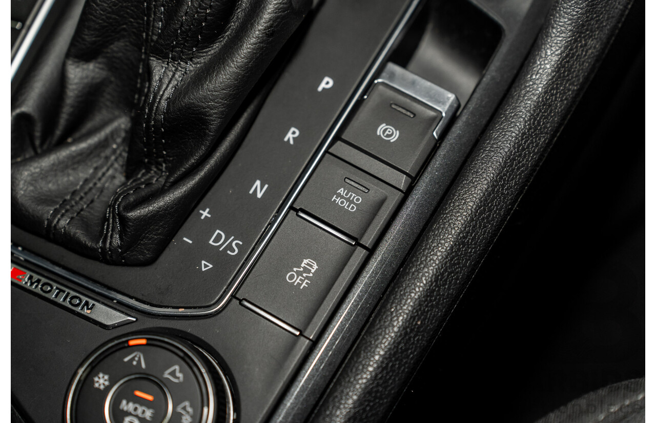 11/2018 Volkswagen Tiguan Allspace 110 TDI Comfortline (AWD) 5NA MY18 4D Wagon Blue Silk Metallic Turbo Diesel 2.0L