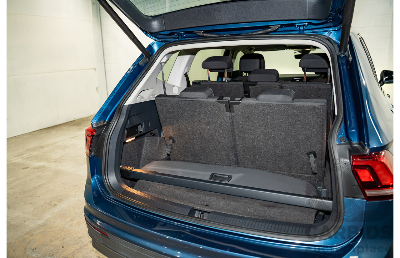 11/2018 Volkswagen Tiguan Allspace 110 TDI Comfortline (AWD) 5NA MY18 4D Wagon Blue Silk Metallic Turbo Diesel 2.0L