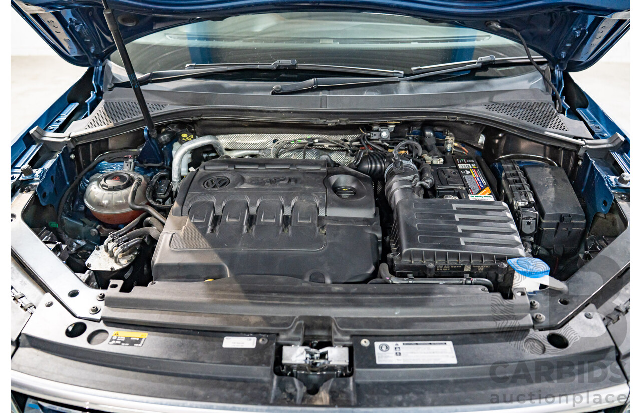 11/2018 Volkswagen Tiguan Allspace 110 TDI Comfortline (AWD) 5NA MY18 4D Wagon Blue Silk Metallic Turbo Diesel 2.0L