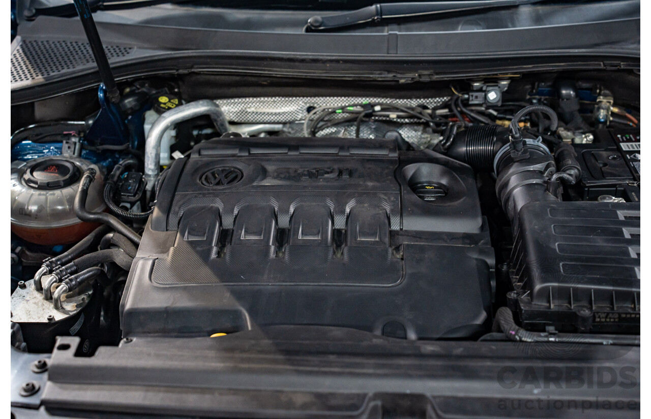 11/2018 Volkswagen Tiguan Allspace 110 TDI Comfortline (AWD) 5NA MY18 4D Wagon Blue Silk Metallic Turbo Diesel 2.0L