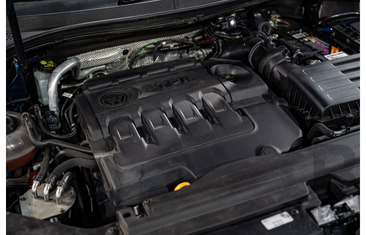 11/2018 Volkswagen Tiguan Allspace 110 TDI Comfortline (AWD) 5NA MY18 4D Wagon Blue Silk Metallic Turbo Diesel 2.0L