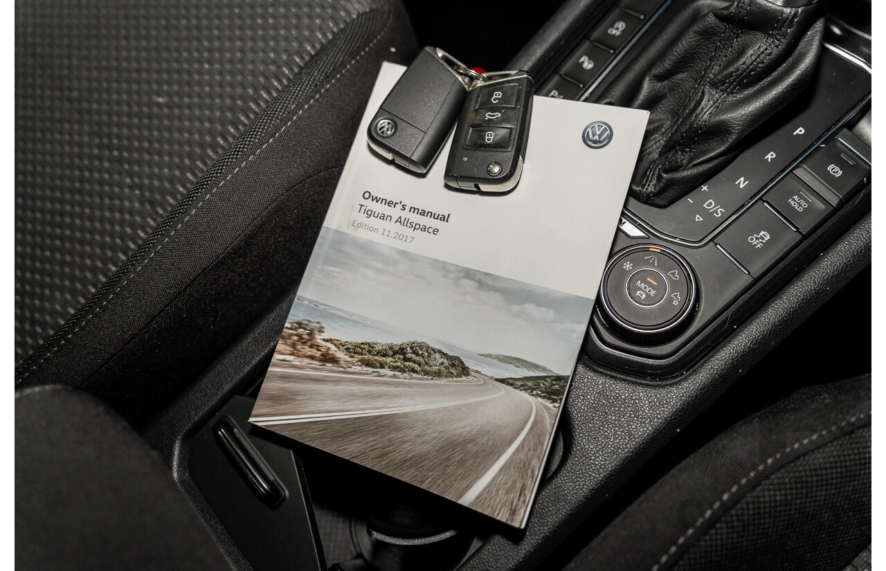 11/2018 Volkswagen Tiguan Allspace 110 TDI Comfortline (AWD) 5NA MY18 4D Wagon Blue Silk Metallic Turbo Diesel 2.0L