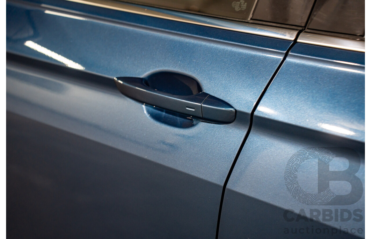 11/2018 Volkswagen Tiguan Allspace 110 TDI Comfortline (AWD) 5NA MY18 4D Wagon Blue Silk Metallic Turbo Diesel 2.0L