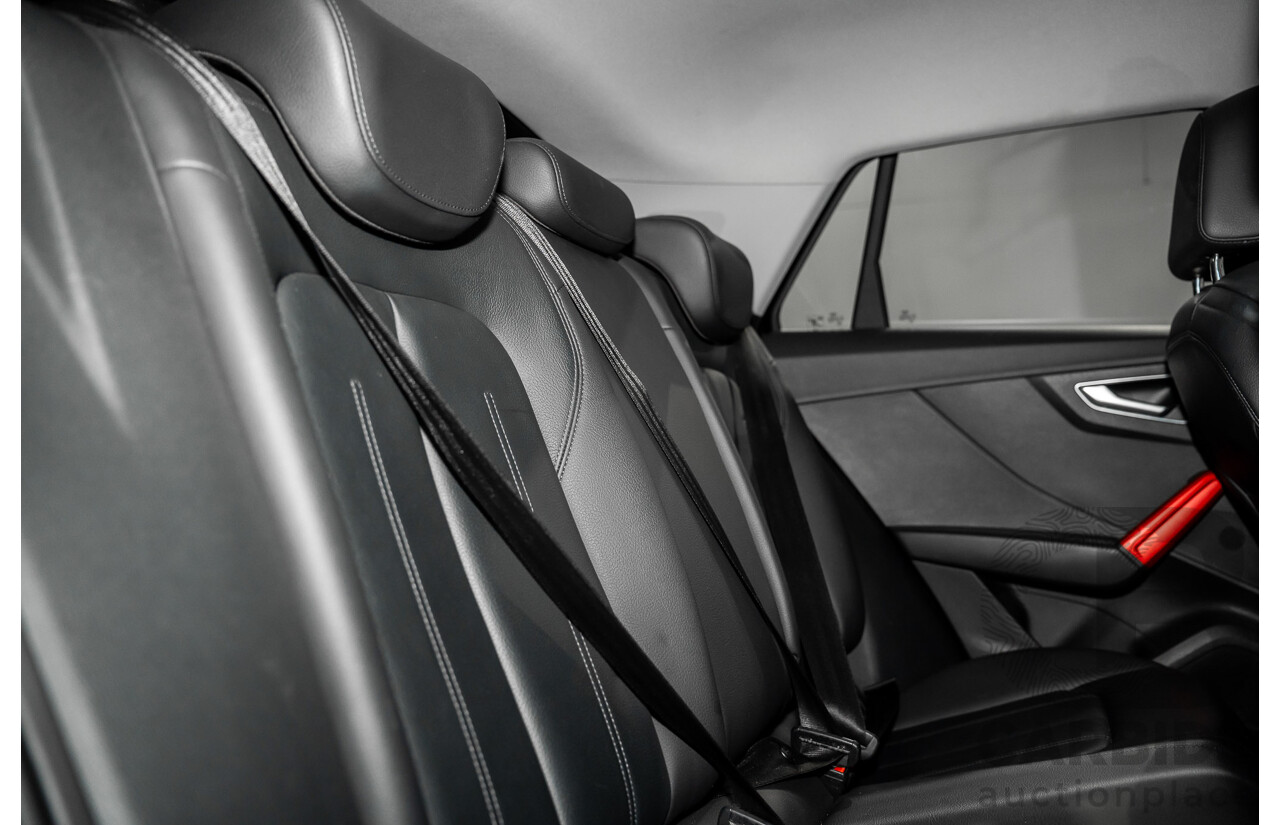 06/2018 Audi Q2 2.0 TFSI Quattro Sport (AWD) GA MY18 4d Wagon Mythos Black Metallic Turbo 2.0L