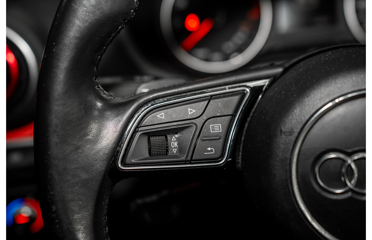 06/2018 Audi Q2 2.0 TFSI Quattro Sport (AWD) GA MY18 4d Wagon Mythos Black Metallic Turbo 2.0L