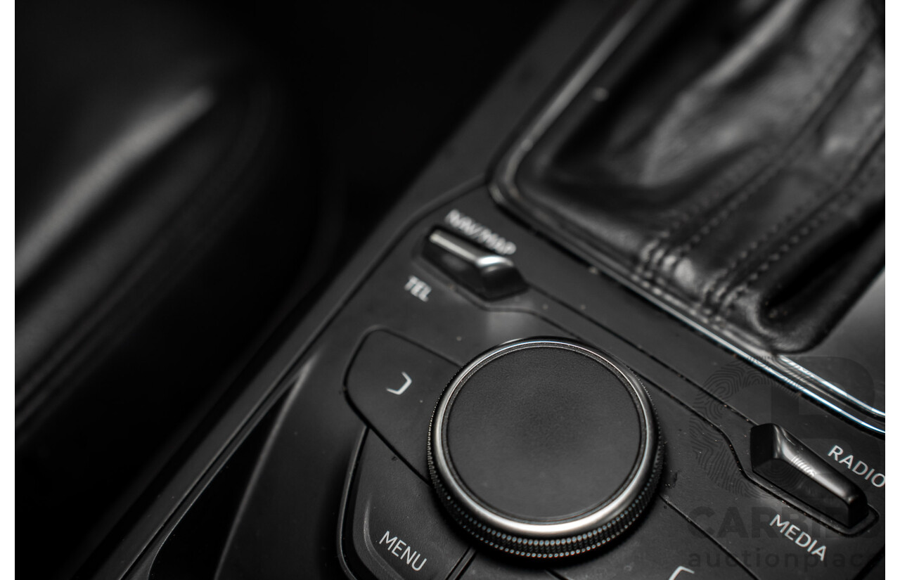 06/2018 Audi Q2 2.0 TFSI Quattro Sport (AWD) GA MY18 4d Wagon Mythos Black Metallic Turbo 2.0L