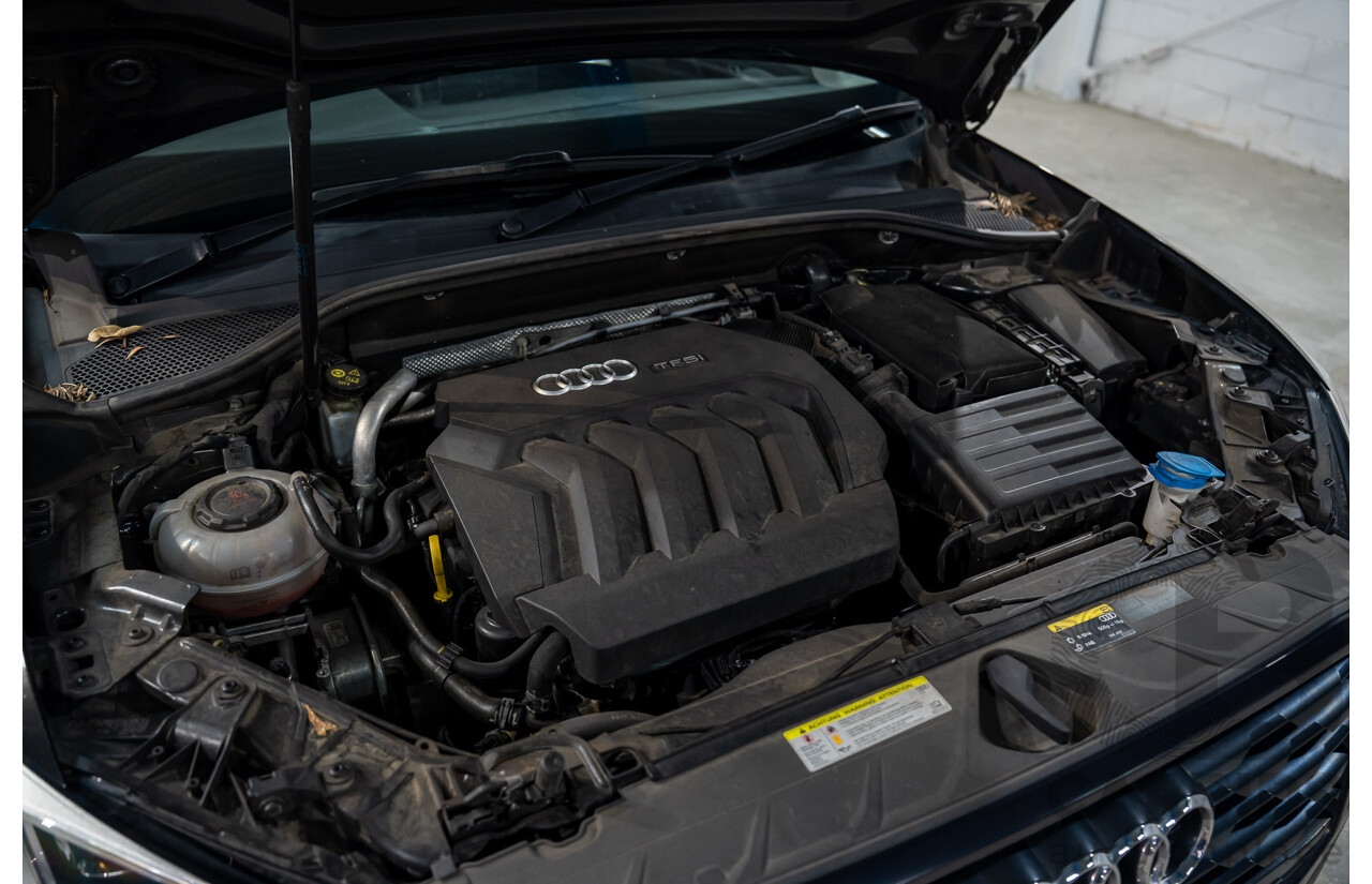 06/2018 Audi Q2 2.0 TFSI Quattro Sport (AWD) GA MY18 4d Wagon Mythos Black Metallic Turbo 2.0L