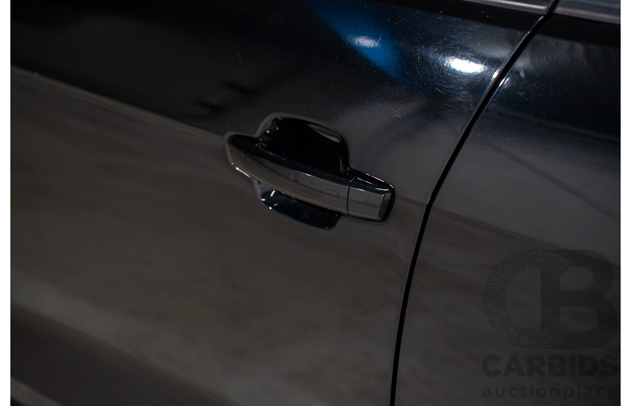 06/2018 Audi Q2 2.0 TFSI Quattro Sport (AWD) GA MY18 4d Wagon Mythos Black Metallic Turbo 2.0L