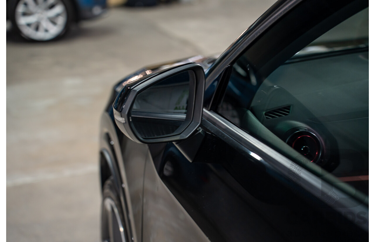 06/2018 Audi Q2 2.0 TFSI Quattro Sport (AWD) GA MY18 4d Wagon Mythos Black Metallic Turbo 2.0L