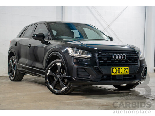 06/2018 Audi Q2 2.0 TFSI Quattro Sport (AWD) GA MY18 4d Wagon Mythos Black Metallic Turbo 2.0L
