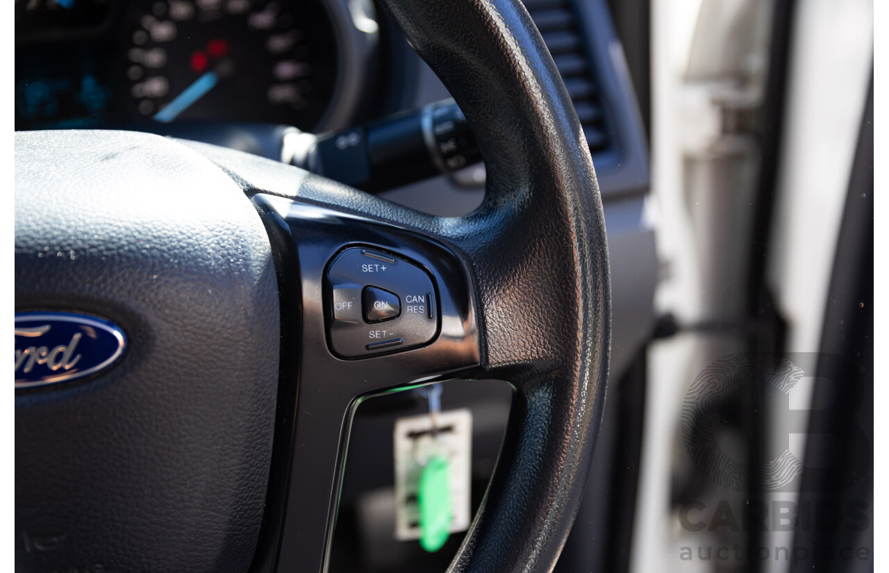 2/2015 Ford Ranger XL 2.2 Hi-Rider (4x2) PX MKII Super C/Chas White 2.2L