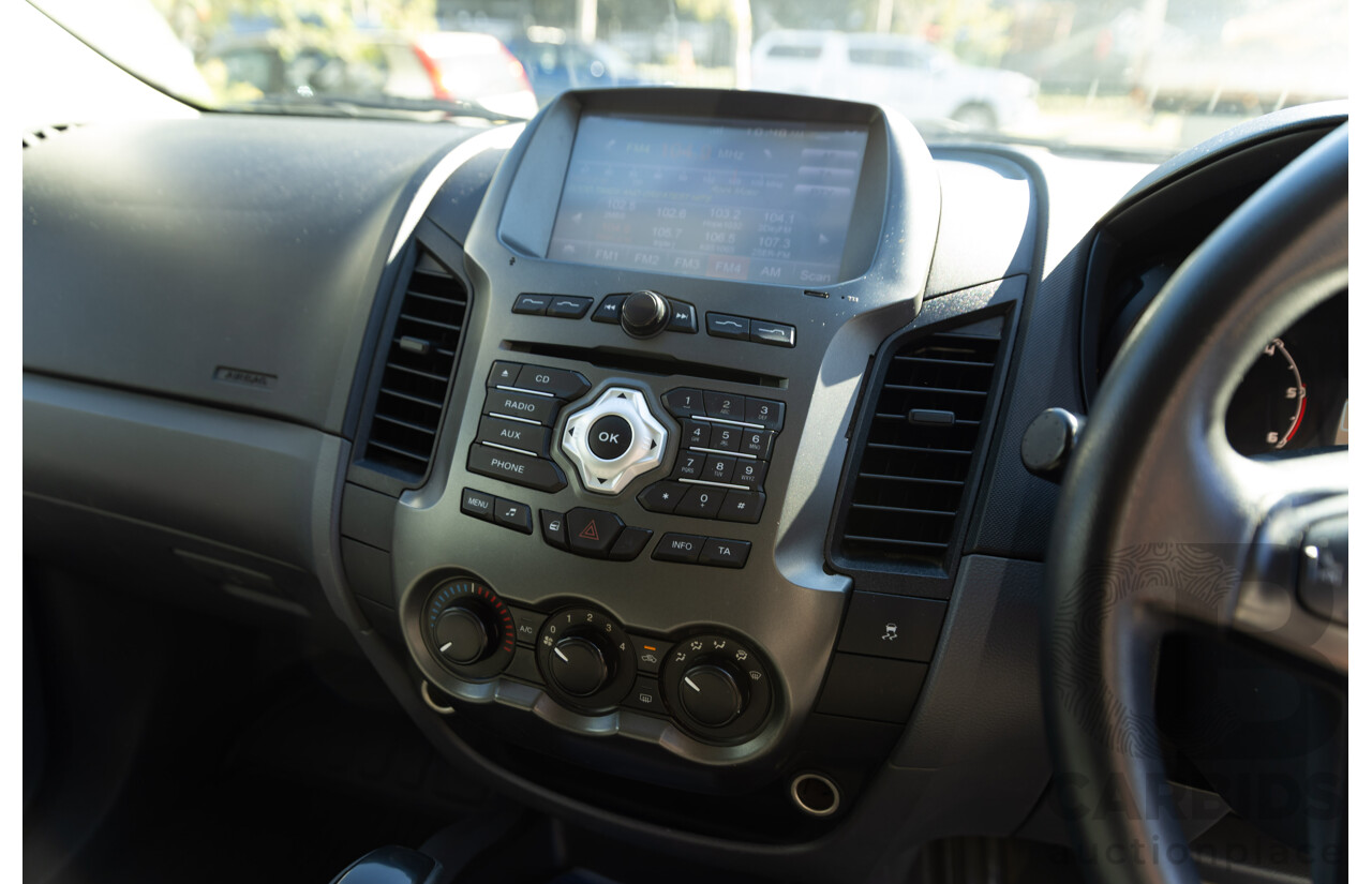 2/2015 Ford Ranger XL 2.2 Hi-Rider (4x2) PX MKII Super C/Chas White 2.2L