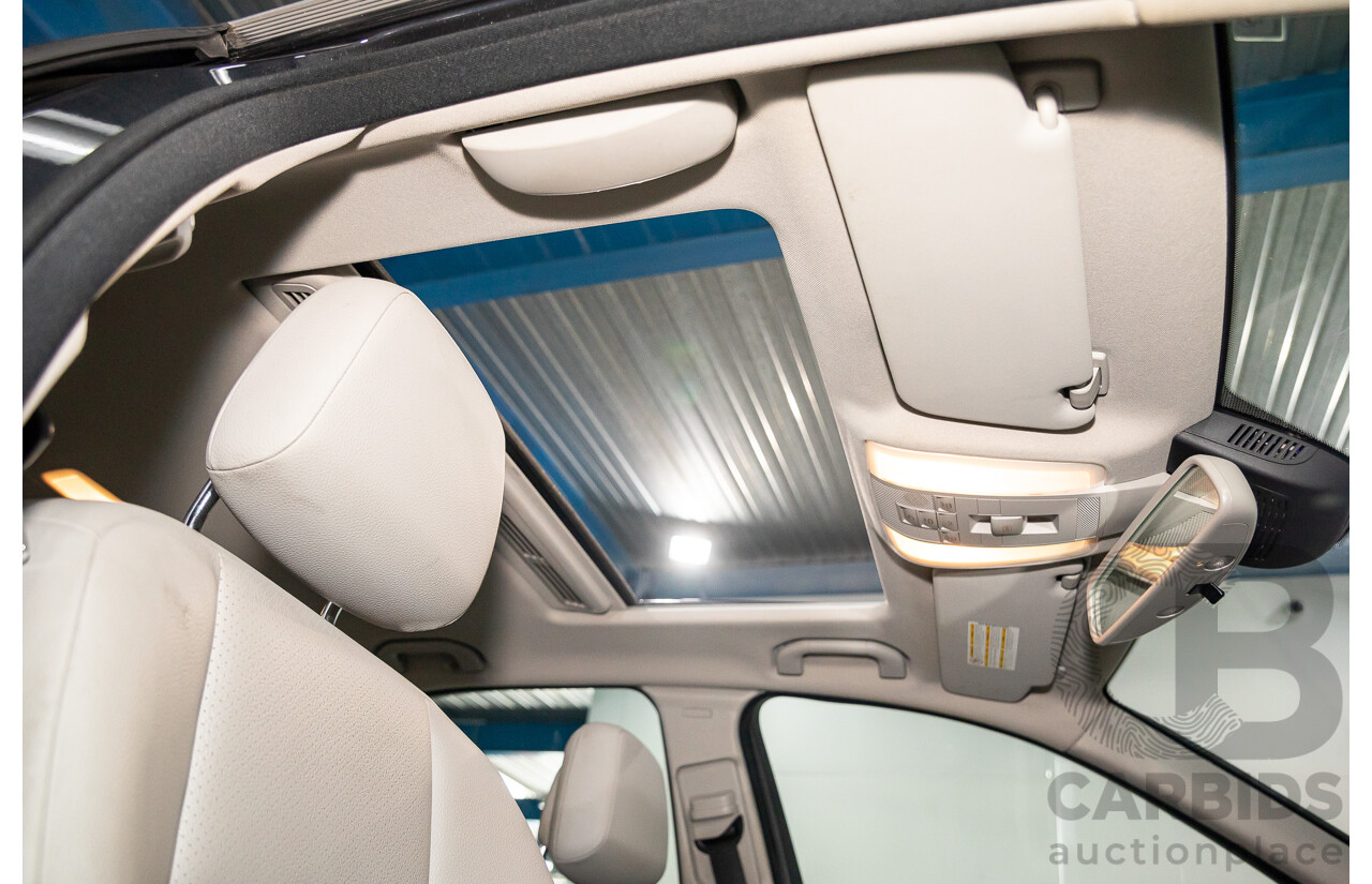 3/2012 Mercedes-Benz C200 BE W204 MY11 4d Sedan Magnetite Black Metallic Turbo 1.8L