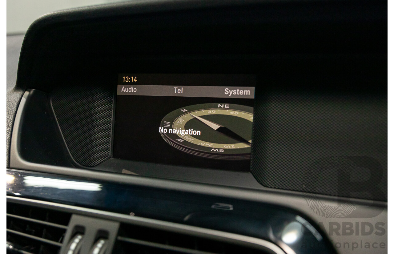 3/2012 Mercedes-Benz C200 BE W204 MY11 4d Sedan Magnetite Black Metallic Turbo 1.8L