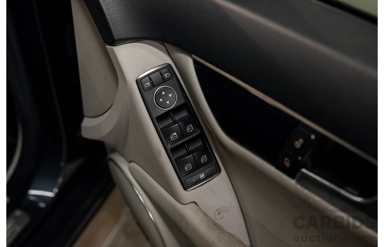 3/2012 Mercedes-Benz C200 BE W204 MY11 4d Sedan Magnetite Black Metallic Turbo 1.8L