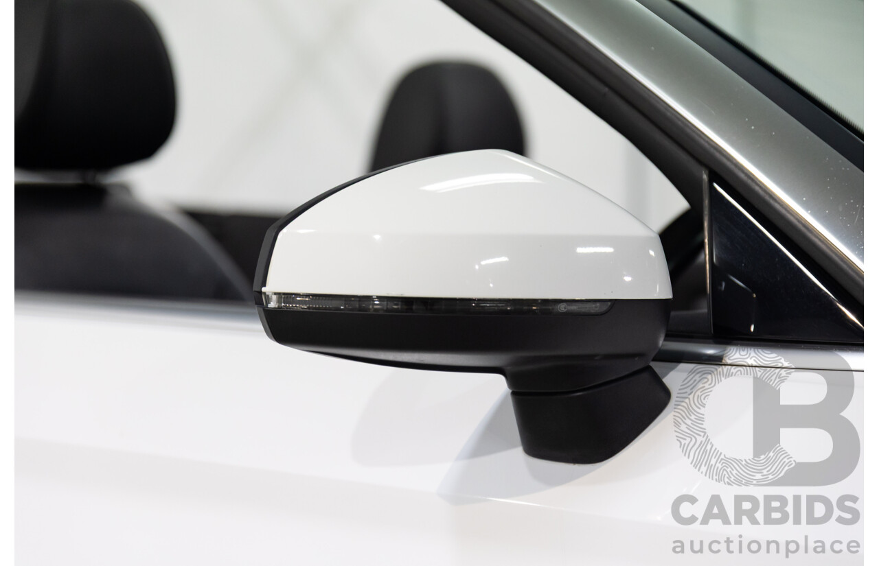 01/2017 Audi A3 1.4 TFSI S-Tronic (FWD) 8V MY17 2d Cabriolet Ibis White Turbo 1.4L