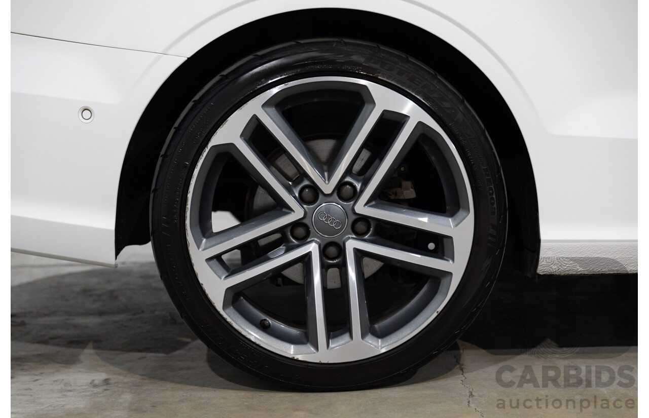 01/2017 Audi A3 1.4 TFSI S-Tronic (FWD) 8V MY17 2d Cabriolet Ibis White Turbo 1.4L