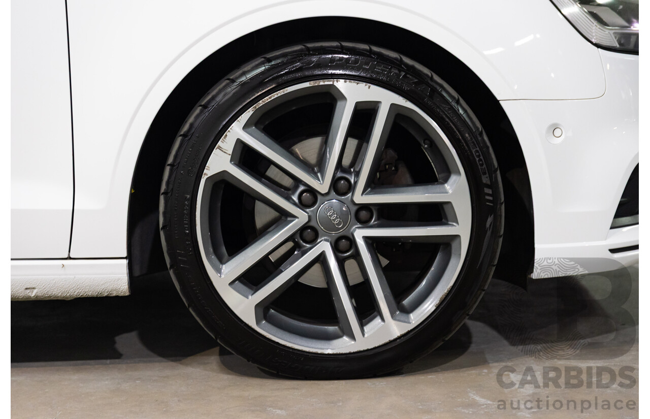 01/2017 Audi A3 1.4 TFSI S-Tronic (FWD) 8V MY17 2d Cabriolet Ibis White Turbo 1.4L