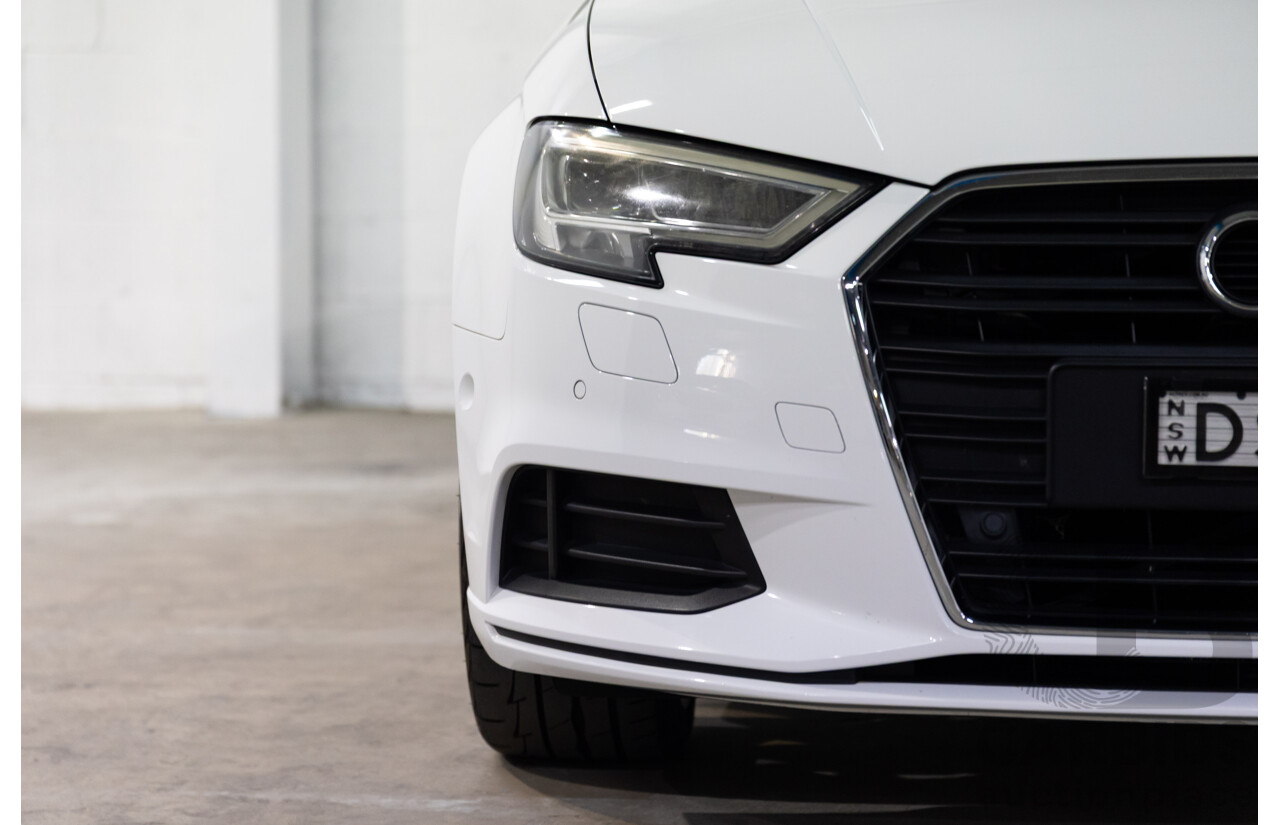 01/2017 Audi A3 1.4 TFSI S-Tronic (FWD) 8V MY17 2d Cabriolet Ibis White Turbo 1.4L