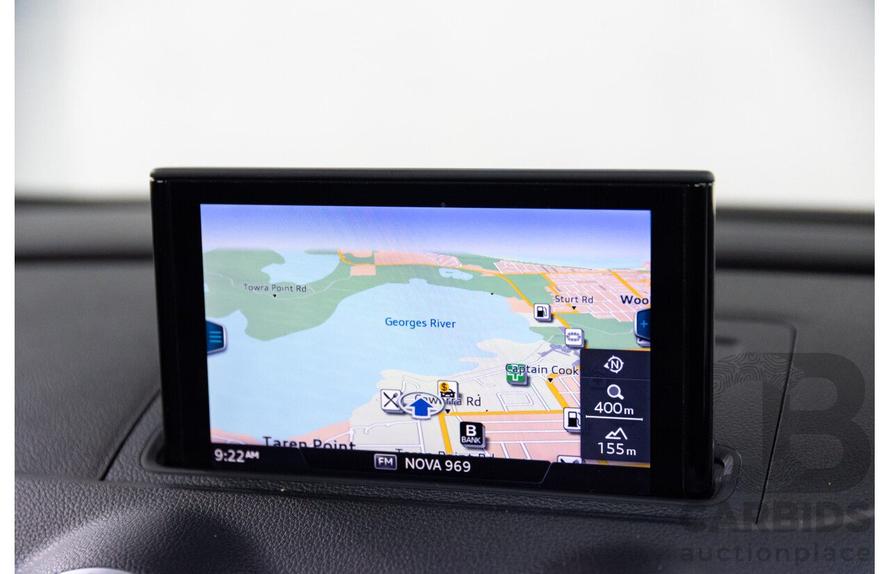 01/2017 Audi A3 1.4 TFSI S-Tronic (FWD) 8V MY17 2d Cabriolet Ibis White Turbo 1.4L