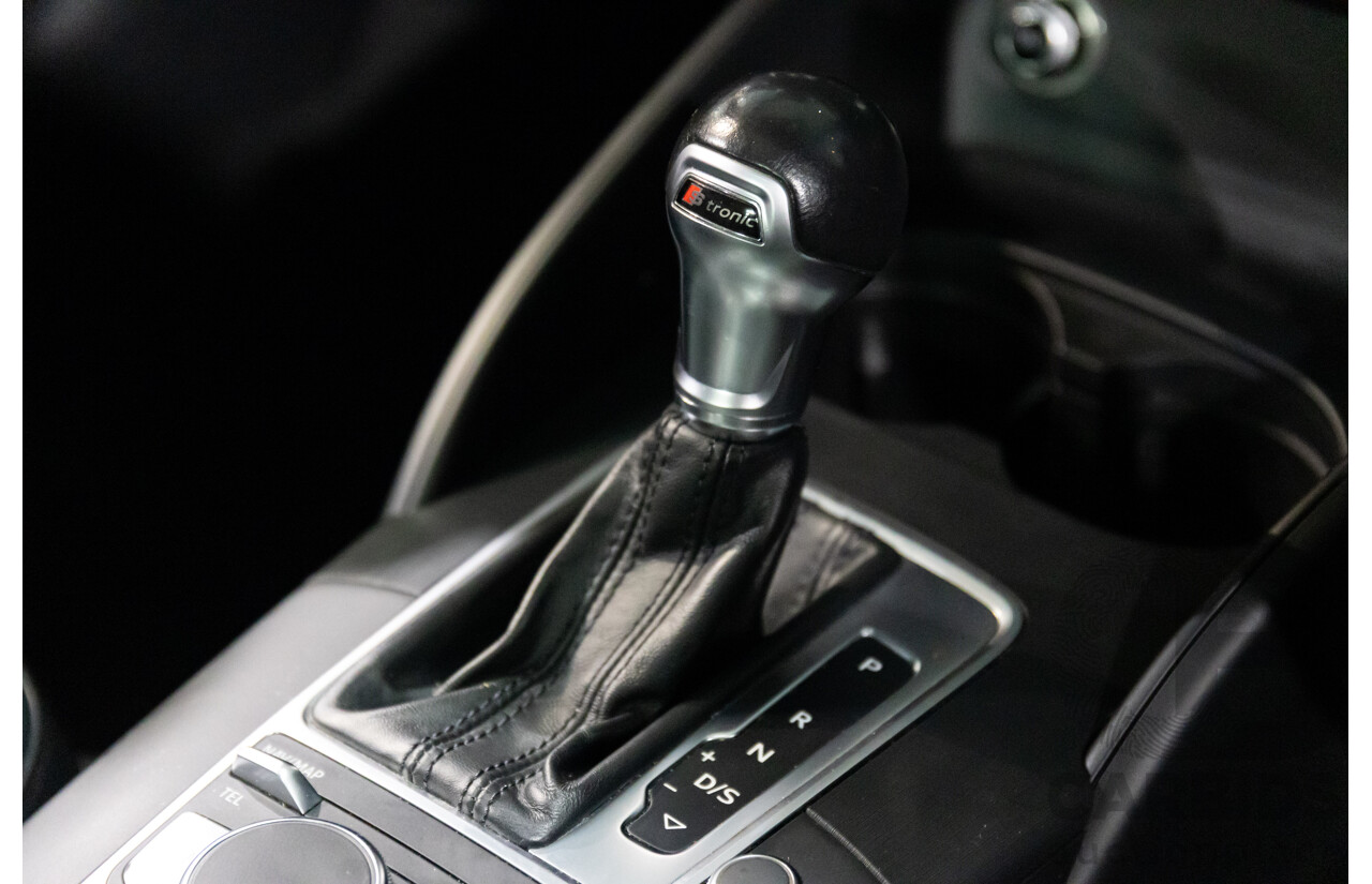 01/2017 Audi A3 1.4 TFSI S-Tronic (FWD) 8V MY17 2d Cabriolet Ibis White Turbo 1.4L