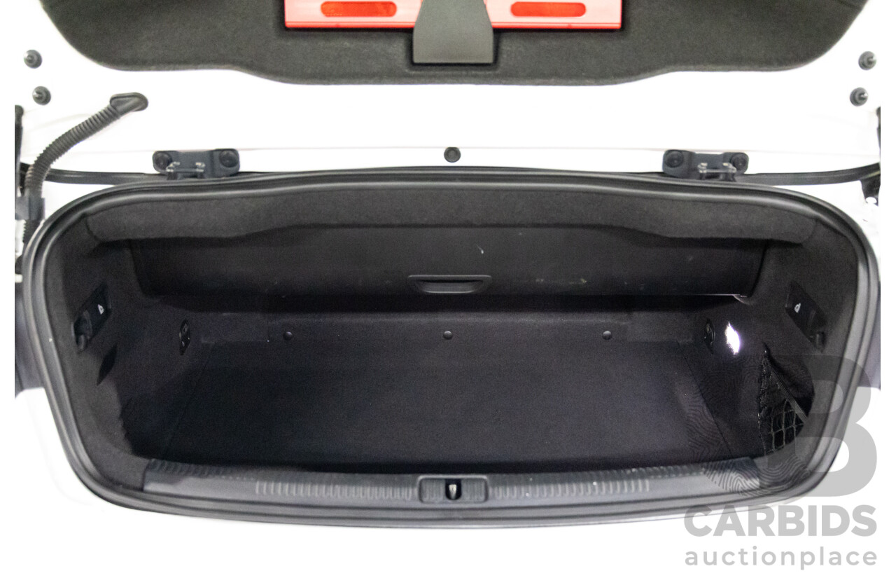 01/2017 Audi A3 1.4 TFSI S-Tronic (FWD) 8V MY17 2d Cabriolet Ibis White Turbo 1.4L