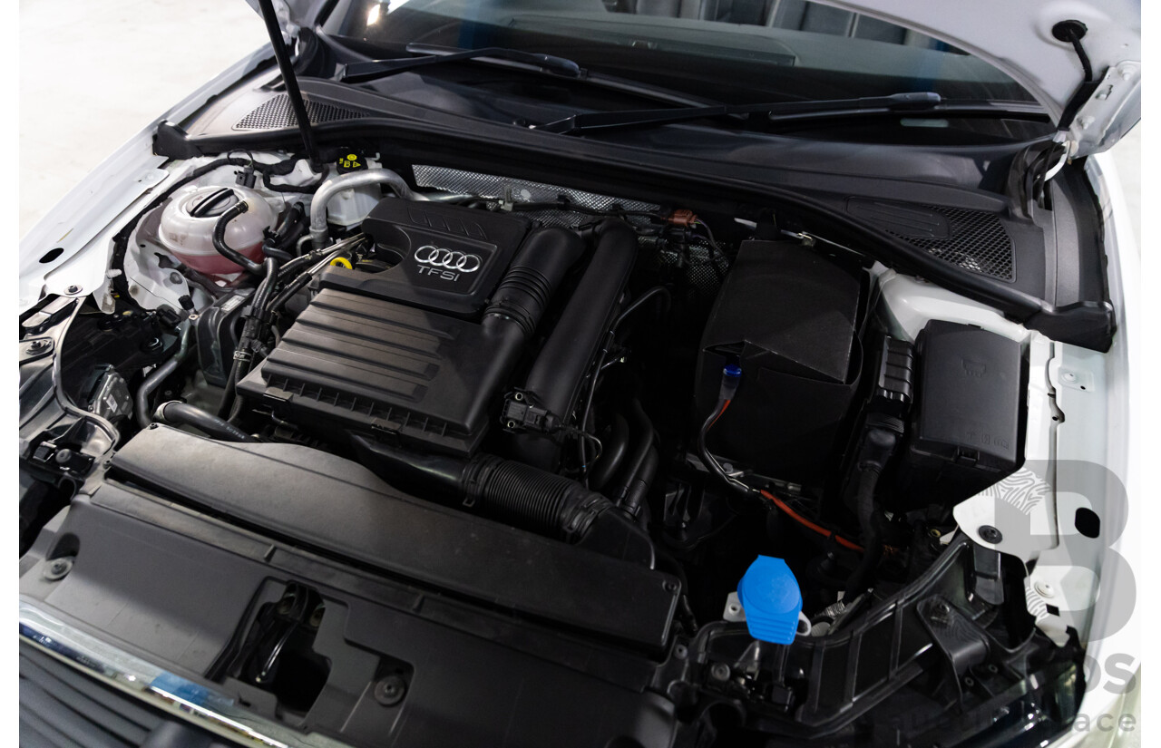 01/2017 Audi A3 1.4 TFSI S-Tronic (FWD) 8V MY17 2d Cabriolet Ibis White Turbo 1.4L