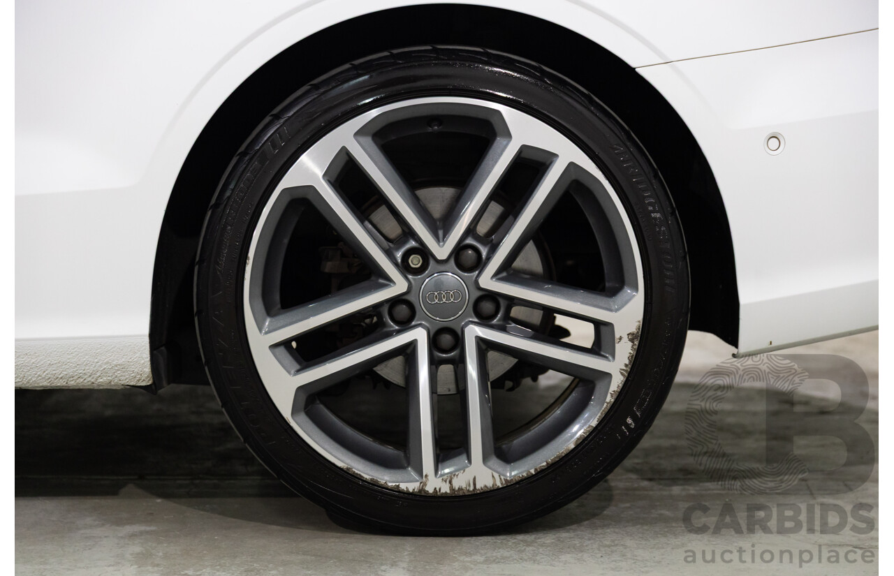 01/2017 Audi A3 1.4 TFSI S-Tronic (FWD) 8V MY17 2d Cabriolet Ibis White Turbo 1.4L