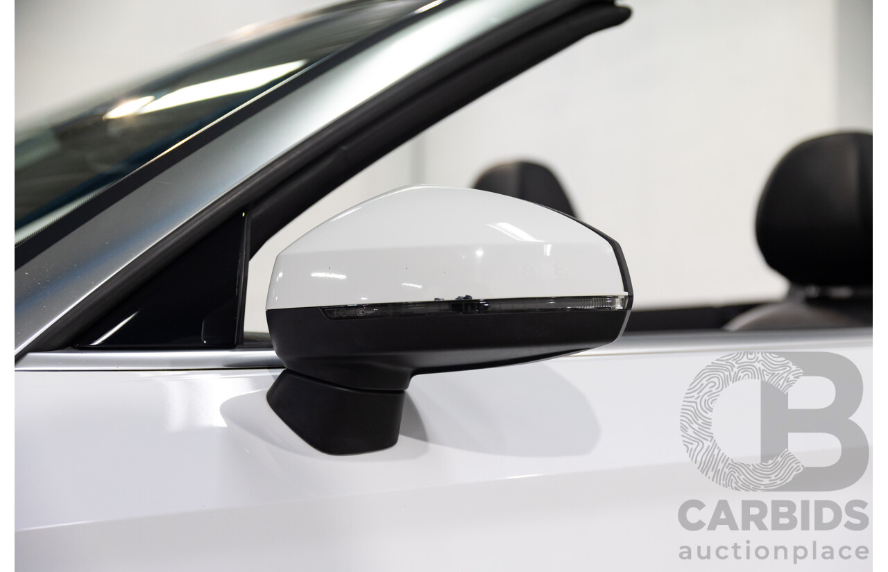 01/2017 Audi A3 1.4 TFSI S-Tronic (FWD) 8V MY17 2d Cabriolet Ibis White Turbo 1.4L