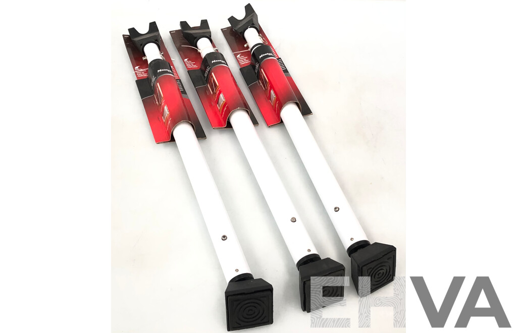 Master Lock Dual Function Door Security Bar - Lot of Three - New