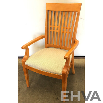 Thomasville Beech Carver Dining Chair