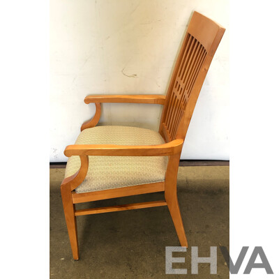 Thomasville Beech Carver Dining Chair