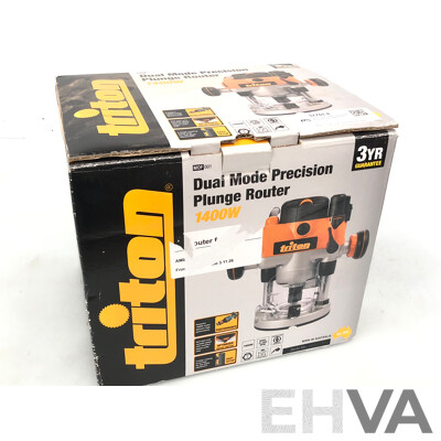 Triton 1400 Watt Dual Mode Precision Plunge Router