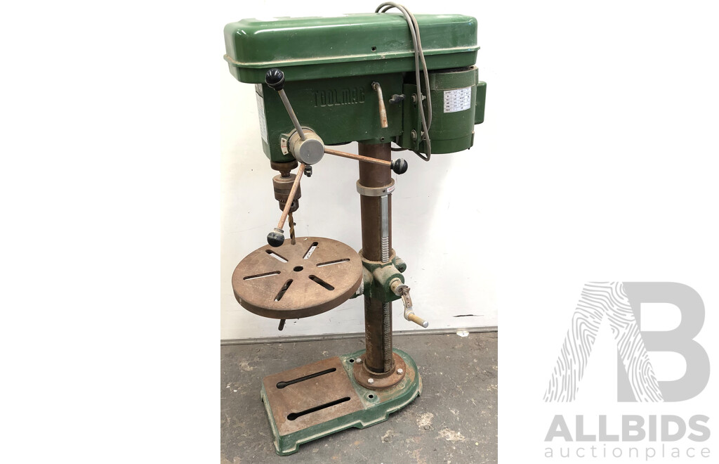 Toolmac 16 Speed Electric Pedestal Drill Press