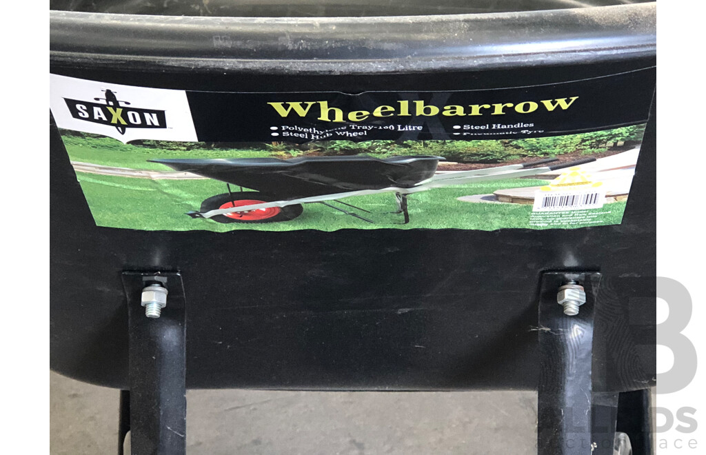 Saxon 100 Litre Wheel Barrow
