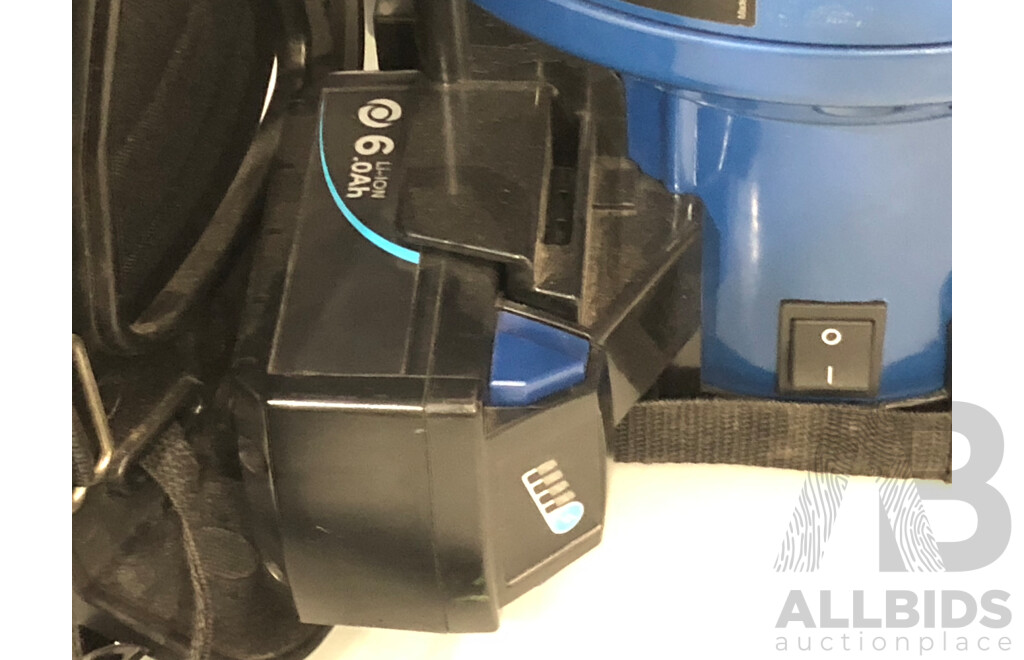 Pacvac Superpro Battery 700 36 Volt Cordless Backpack Vacuum Cleaner