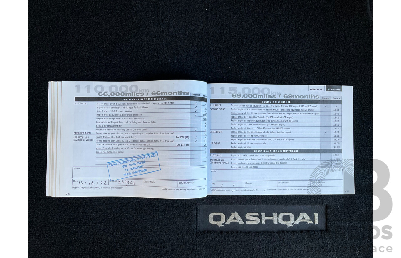 4/2016 Nissan Qashqai TI (4x2) J11 4d Wagon White 2.0L