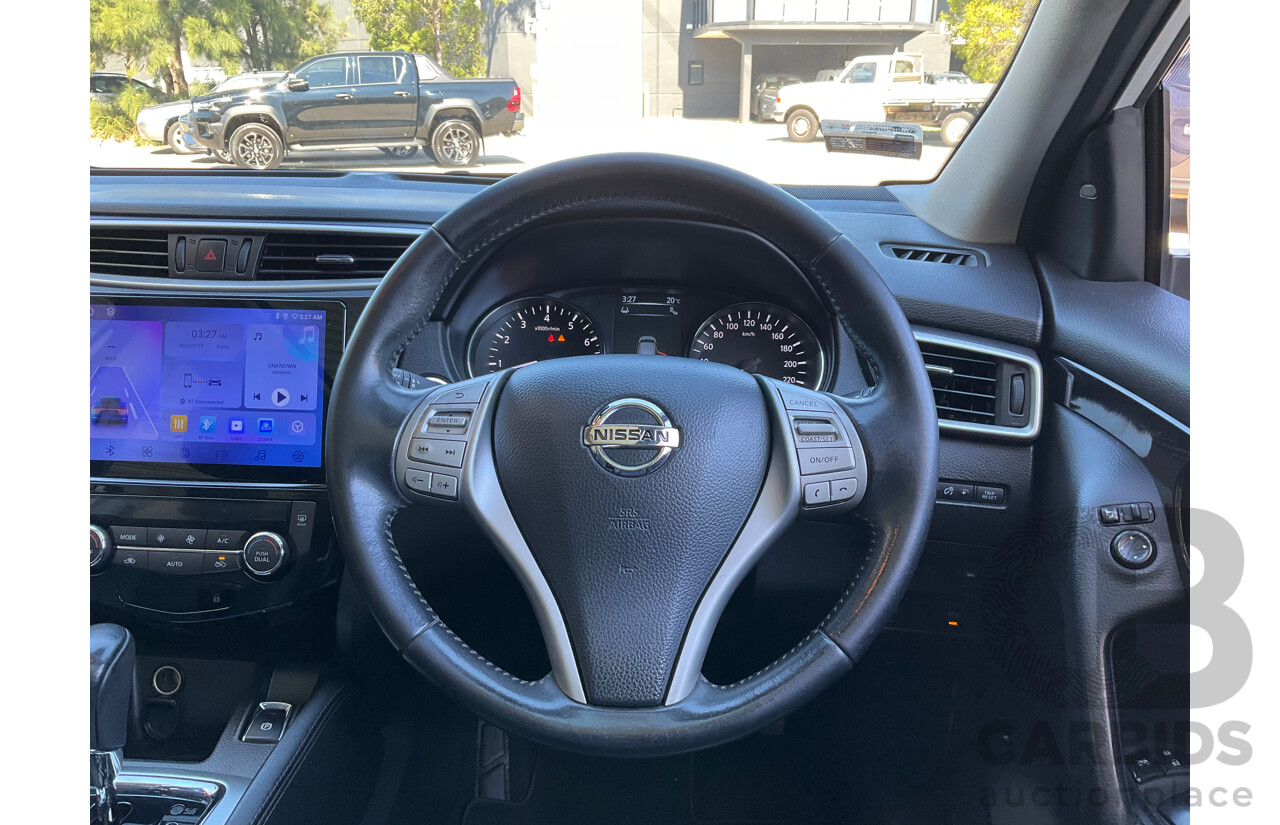 4/2016 Nissan Qashqai TI (4x2) J11 4d Wagon White 2.0L