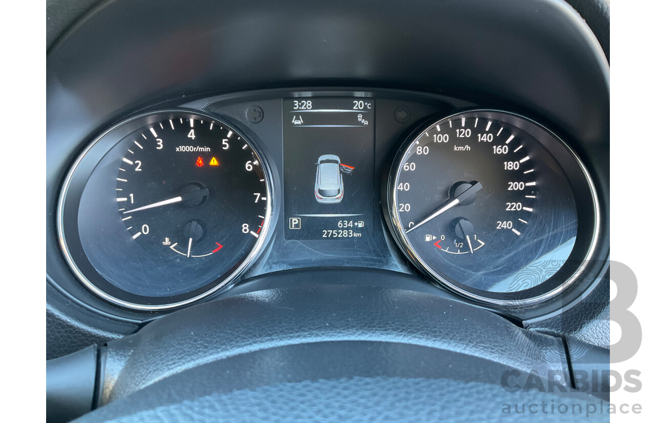 4/2016 Nissan Qashqai TI (4x2) J11 4d Wagon White 2.0L