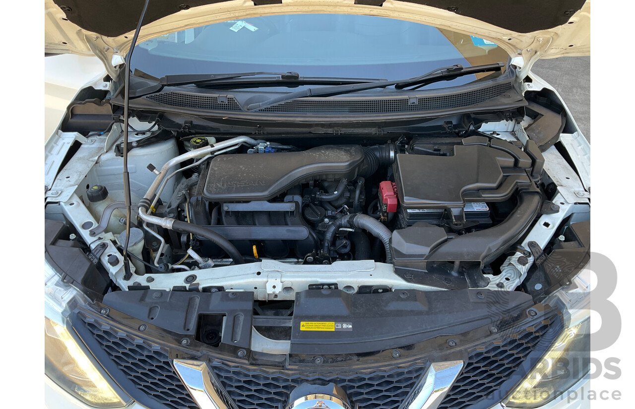 4/2016 Nissan Qashqai TI (4x2) J11 4d Wagon White 2.0L